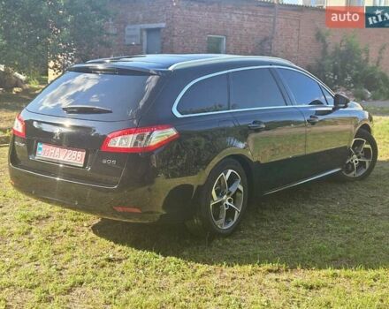 Чорний Пежо 508, об'ємом двигуна 2 л та пробігом 198 тис. км за 13500 $, фото 11 на Automoto.ua