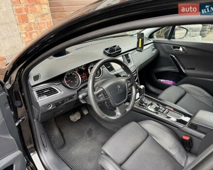 Черный Пежо 508, объемом двигателя 2 л и пробегом 237 тыс. км за 12700 $, фото 5 на Automoto.ua