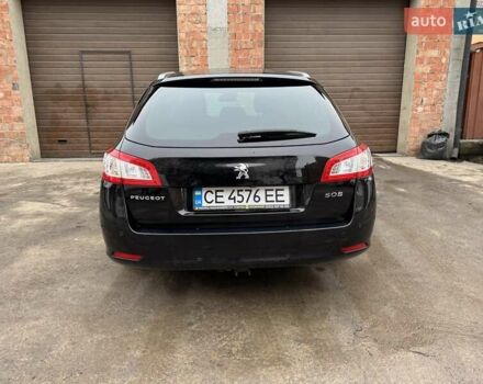 Черный Пежо 508, объемом двигателя 2 л и пробегом 237 тыс. км за 12700 $, фото 4 на Automoto.ua