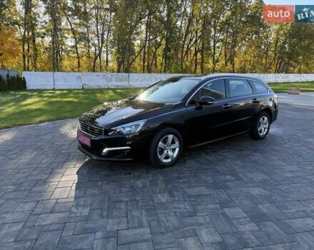 Пежо 508 2016 в Луцке на Automoto.ua Черный Пежо 508, объемом двигателя 1.6 л и пробегом 205 тыс. км за 11850 $, фото 2 на Automoto.ua