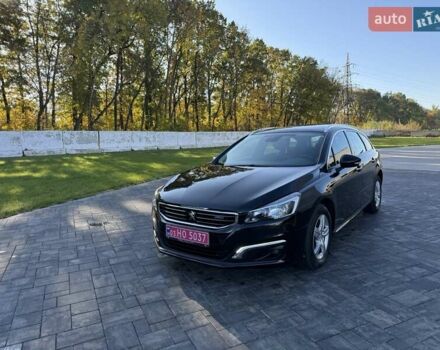 Пежо 508 2016 в Луцке на Automoto.ua Черный Пежо 508, объемом двигателя 1.6 л и пробегом 205 тыс. км за 11850 $, фото 3 на Automoto.ua