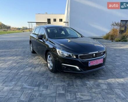 Пежо 508 2016 в Луцке на Automoto.ua Черный Пежо 508, объемом двигателя 1.6 л и пробегом 205 тыс. км за 11850 $, фото 4 на Automoto.ua