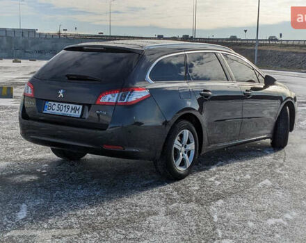 Черный Пежо 508, объемом двигателя 2 л и пробегом 230 тыс. км за 13550 $, фото 8 на Automoto.ua