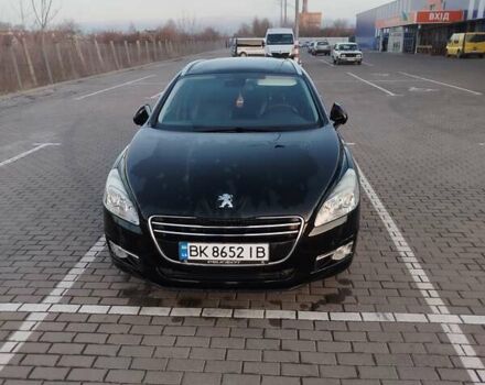 Черный Пежо 508, объемом двигателя 1.6 л и пробегом 253 тыс. км за 6800 $, фото 1 на Automoto.ua