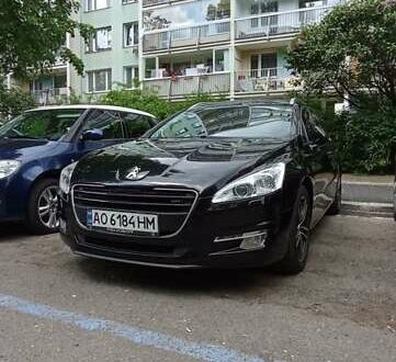 Пежо 508 2011 у Сваляве на Automoto.ua Чорний Пежо 508, об'ємом двигуна 2.2 л та пробігом 260 тис. км за 10400 $, фото 1 на Automoto.ua