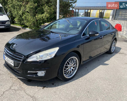 Чорний Пежо 508, об'ємом двигуна 1.6 л та пробігом 209 тис. км за 8100 $, фото 1 на Automoto.ua
