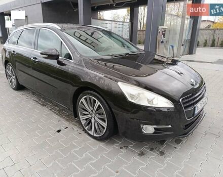 Черный Пежо 508, объемом двигателя 2.2 л и пробегом 271 тыс. км за 10499 $, фото 1 на Automoto.ua