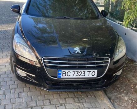 Чорний Пежо 508, об'ємом двигуна 2 л та пробігом 295 тис. км за 6500 $, фото 1 на Automoto.ua