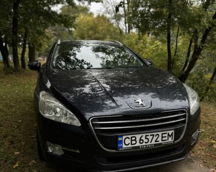 Черный Пежо 508, объемом двигателя 1.6 л и пробегом 232 тыс. км за 7500 $, фото 1 на Automoto.ua