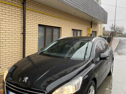 Черный Пежо 508, объемом двигателя 2 л и пробегом 297 тыс. км за 7800 $, фото 1 на Automoto.ua