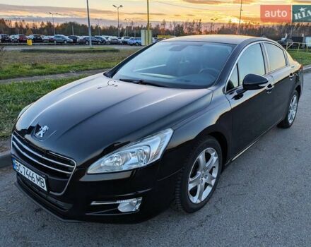Черный Пежо 508, объемом двигателя 1.6 л и пробегом 158 тыс. км за 7600 $, фото 1 на Automoto.ua