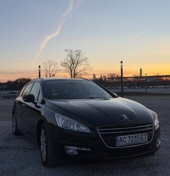 Чорний Пежо 508, об'ємом двигуна 1.56 л та пробігом 409 тис. км за 6599 $, фото 1 на Automoto.ua