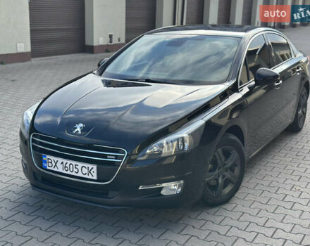 Черный Пежо 508, объемом двигателя 1.56 л и пробегом 270 тыс. км за 7170 $, фото 1 на Automoto.ua