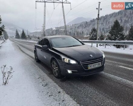 Черный Пежо 508, объемом двигателя 1.6 л и пробегом 167 тыс. км за 8100 $, фото 1 на Automoto.ua