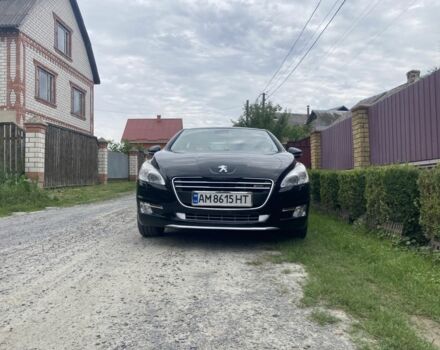 Черный Пежо 508, объемом двигателя 2 л и пробегом 255 тыс. км за 9600 $, фото 1 на Automoto.ua