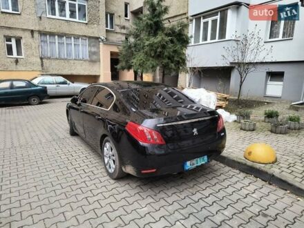 Чорний Пежо 508, об'ємом двигуна 2 л та пробігом 307 тис. км за 6500 $, фото 1 на Automoto.ua