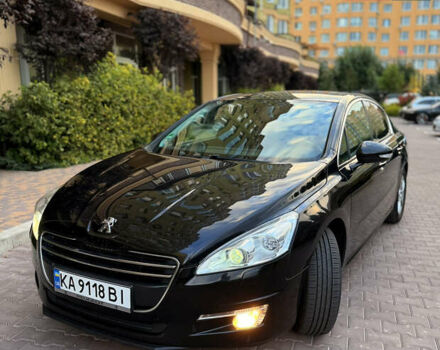 Чорний Пежо 508, об'ємом двигуна 1.6 л та пробігом 161 тис. км за 6999 $, фото 1 на Automoto.ua