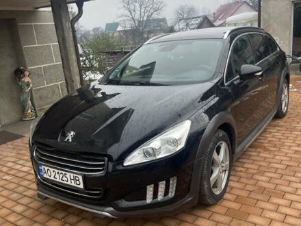 Чорний Пежо 508, об'ємом двигуна 2 л та пробігом 287 тис. км за 14000 $, фото 1 на Automoto.ua