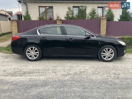 Черный Пежо 508, объемом двигателя 2 л и пробегом 255 тыс. км за 9600 $, фото 1 на Automoto.ua