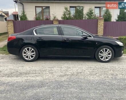 Черный Пежо 508, объемом двигателя 2 л и пробегом 255 тыс. км за 9600 $, фото 1 на Automoto.ua