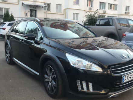Чорний Пежо 508, об'ємом двигуна 2 л та пробігом 338 тис. км за 10000 $, фото 1 на Automoto.ua