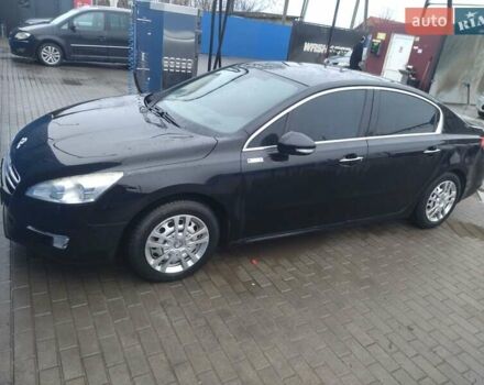 Черный Пежо 508, объемом двигателя 2 л и пробегом 302 тыс. км за 8999 $, фото 1 на Automoto.ua