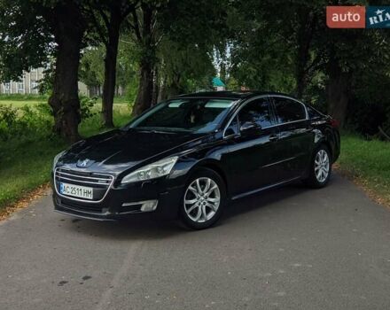 Черный Пежо 508, объемом двигателя 2 л и пробегом 330 тыс. км за 9000 $, фото 1 на Automoto.ua
