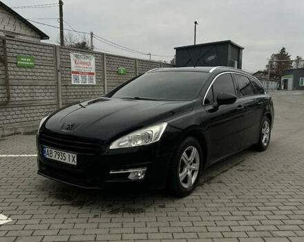 Черный Пежо 508, объемом двигателя 1.56 л и пробегом 262 тыс. км за 7800 $, фото 1 на Automoto.ua