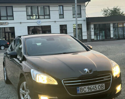 Чорний Пежо 508, об'ємом двигуна 2 л та пробігом 270 тис. км за 10000 $, фото 1 на Automoto.ua