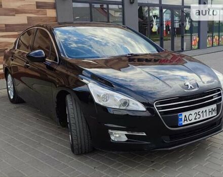 Чорний Пежо 508, об'ємом двигуна 2 л та пробігом 295 тис. км за 10600 $, фото 1 на Automoto.ua