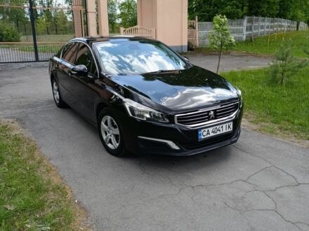 Черный Пежо 508, объемом двигателя 1.6 л и пробегом 225 тыс. км за 9500 $, фото 1 на Automoto.ua