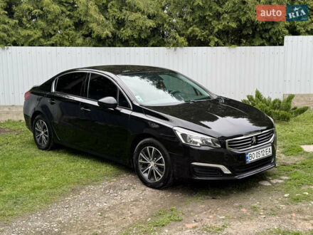 Чорний Пежо 508, об'ємом двигуна 1.56 л та пробігом 270 тис. км за 9550 $, фото 1 на Automoto.ua
