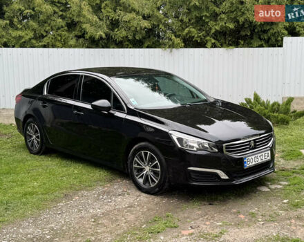 Черный Пежо 508, объемом двигателя 1.56 л и пробегом 270 тыс. км за 9550 $, фото 1 на Automoto.ua