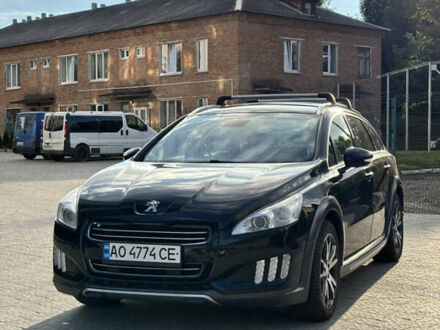 Черный Пежо 508, объемом двигателя 2 л и пробегом 301 тыс. км за 10000 $, фото 1 на Automoto.ua
