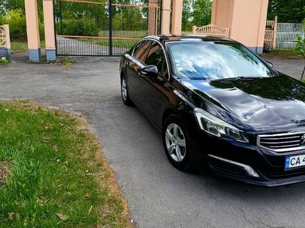 Черный Пежо 508, объемом двигателя 1.6 л и пробегом 225 тыс. км за 9500 $, фото 1 на Automoto.ua