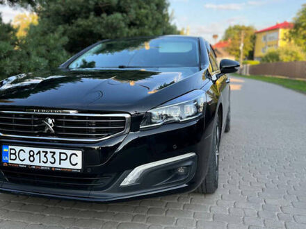 Чорний Пежо 508, об'ємом двигуна 2 л та пробігом 182 тис. км за 16200 $, фото 1 на Automoto.ua