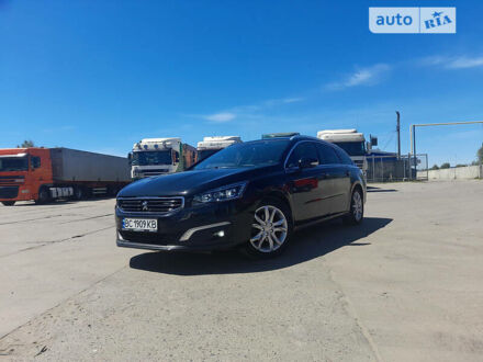 Пежо 508 2015 у Львові на Automoto.ua Чорний Пежо 508, об'ємом двигуна 1.6 л та пробігом 205 тис. км за 12999 $, фото 1 на Automoto.ua