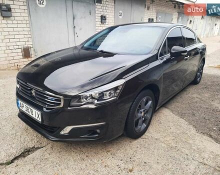 Черный Пежо 508, объемом двигателя 2 л и пробегом 270 тыс. км за 11900 $, фото 1 на Automoto.ua