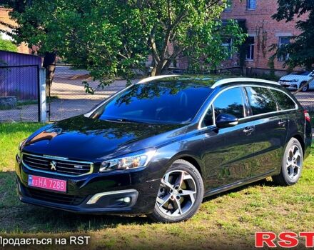 Черный Пежо 508, объемом двигателя 2 л и пробегом 198 тыс. км за 13000 $, фото 1 на Automoto.ua