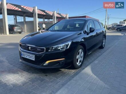 Чорний Пежо 508, об'ємом двигуна 1.56 л та пробігом 249 тис. км за 11200 $, фото 1 на Automoto.ua
