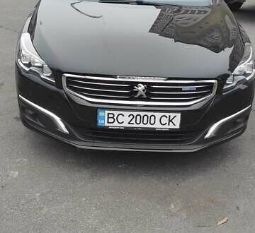 Черный Пежо 508, объемом двигателя 2 л и пробегом 277 тыс. км за 13250 $, фото 1 на Automoto.ua