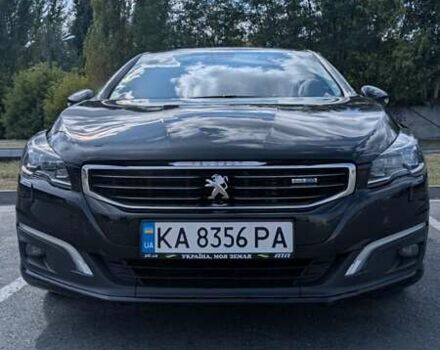 Черный Пежо 508, объемом двигателя 2 л и пробегом 193 тыс. км за 12300 $, фото 1 на Automoto.ua