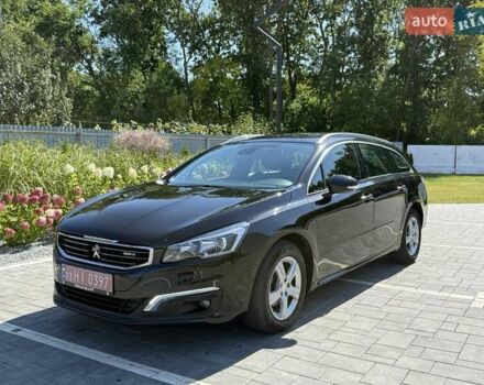 Черный Пежо 508, объемом двигателя 1.6 л и пробегом 204 тыс. км за 11750 $, фото 1 на Automoto.ua