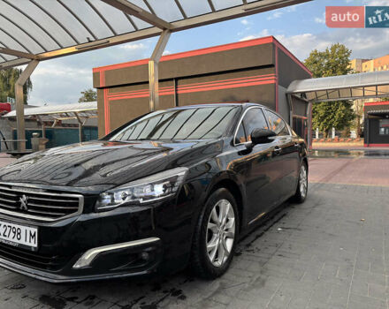 Чорний Пежо 508, об'ємом двигуна 1.56 л та пробігом 268 тис. км за 10900 $, фото 1 на Automoto.ua