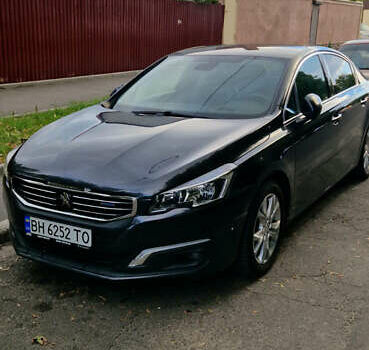 Черный Пежо 508, объемом двигателя 1.56 л и пробегом 260 тыс. км за 11500 $, фото 1 на Automoto.ua