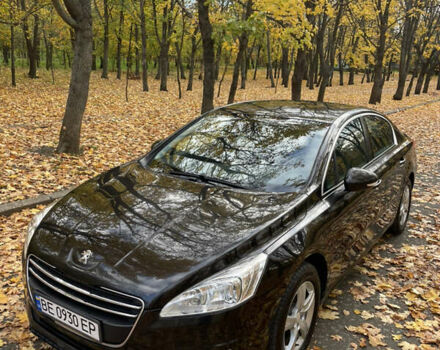 Коричневый Пежо 508, объемом двигателя 1.56 л и пробегом 235 тыс. км за 7600 $, фото 3 на Automoto.ua
