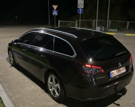 Коричневый Пежо 508, объемом двигателя 1.56 л и пробегом 295 тыс. км за 6700 $, фото 3 на Automoto.ua