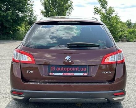 Коричневий Пежо 508, об'ємом двигуна 2 л та пробігом 221 тис. км за 12999 $, фото 10 на Automoto.ua