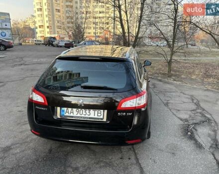 Коричневый Пежо 508, объемом двигателя 1.56 л и пробегом 292 тыс. км за 7500 $, фото 7 на Automoto.ua