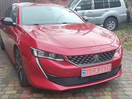 Червоний Пежо 508, об'ємом двигуна 2 л та пробігом 108 тис. км за 18888 $, фото 1 на Automoto.ua